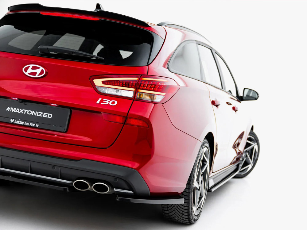 Rear Side Splitters V.1 Hyundai I30 N-Line Wagon Mk3 Facelift - 5 