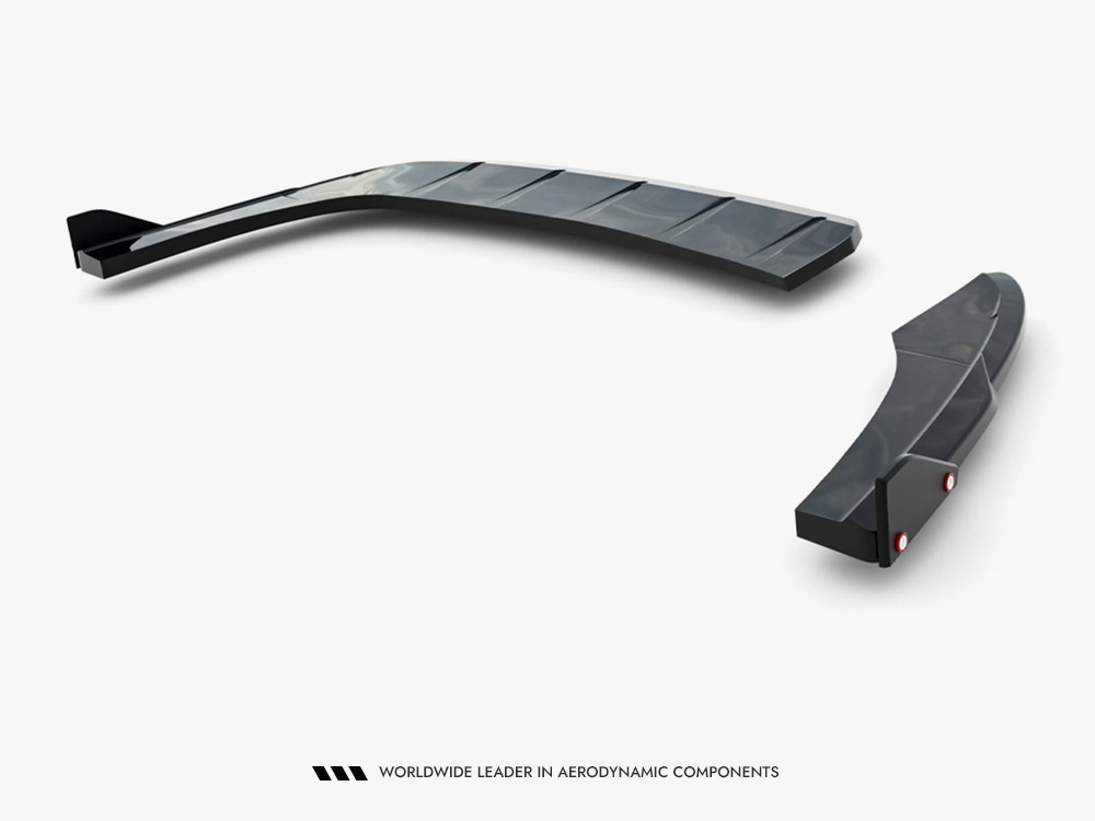 Rear Side Splitters V.2 + Flaps Hyundai I30 N-Line Wagon Mk3 Facelift - 7 