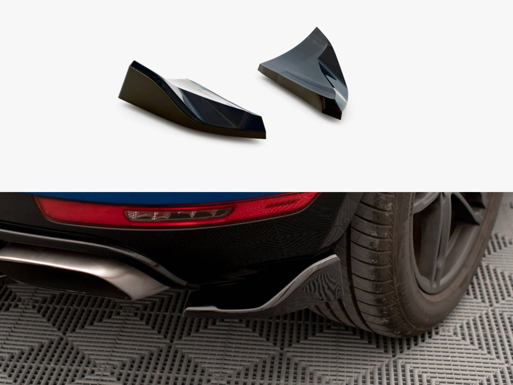 Rear Side Splitters Porsche Macan Mk1 - 1 
