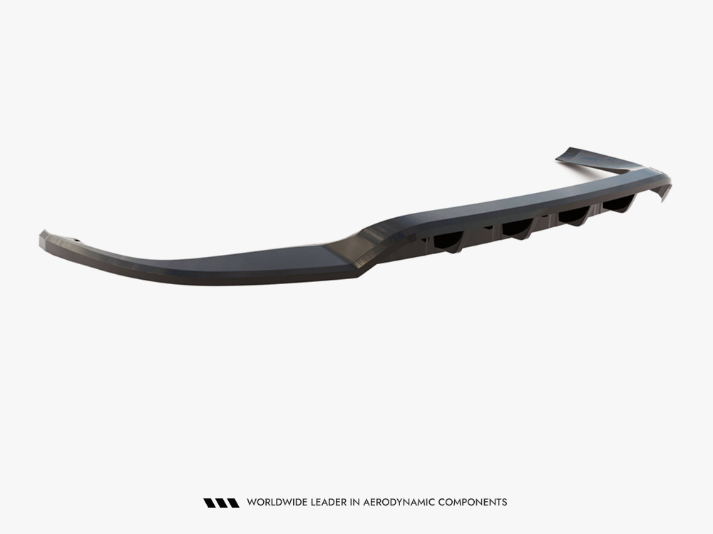 Rear Splitter (Vertical Bars) Porsche Panamera E-Hybrid 971 Facelift - 6 