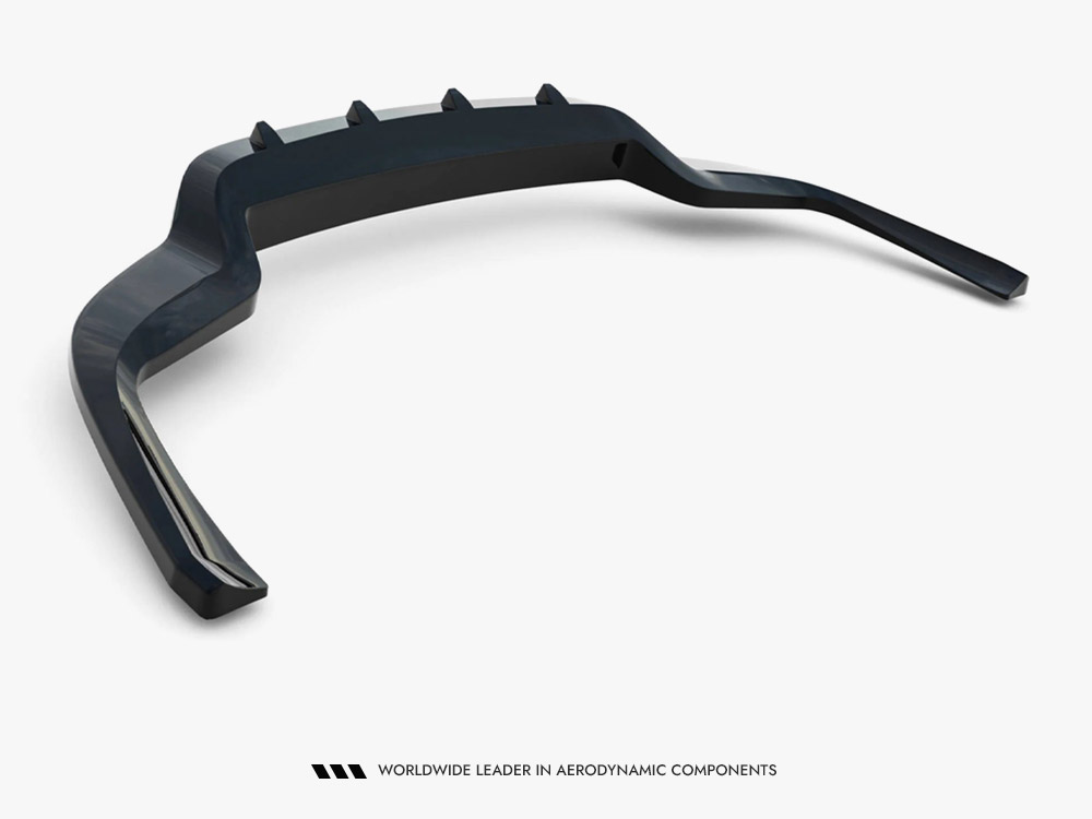 Rear Splitter (Vertical Bars) Porsche Panamera Turbo S E-Hybrid / Panamera E-Hybrid / Panamera 4S 971 - 6 