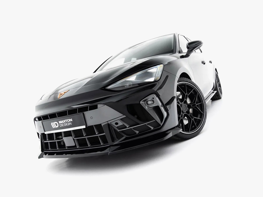 Front Splitter V.2 compatible with Cupra Leon Hatchback Mk1 Facelift - 2 