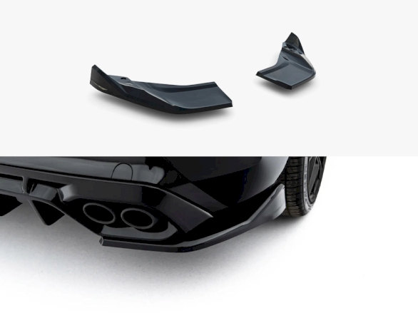 Rear Side Splitters V.1 compatible with Cupra Leon Hatchback Mk1 Facelift