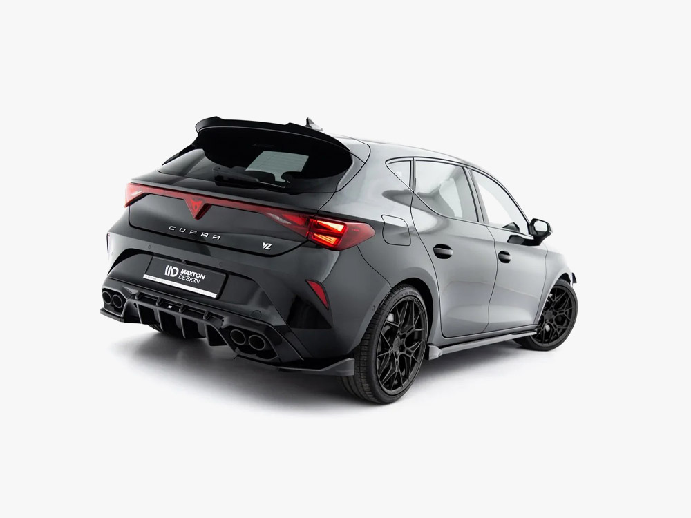 Rear Side Splitters V.1 compatible with Cupra Leon Hatchback Mk1 Facelift - 2 
