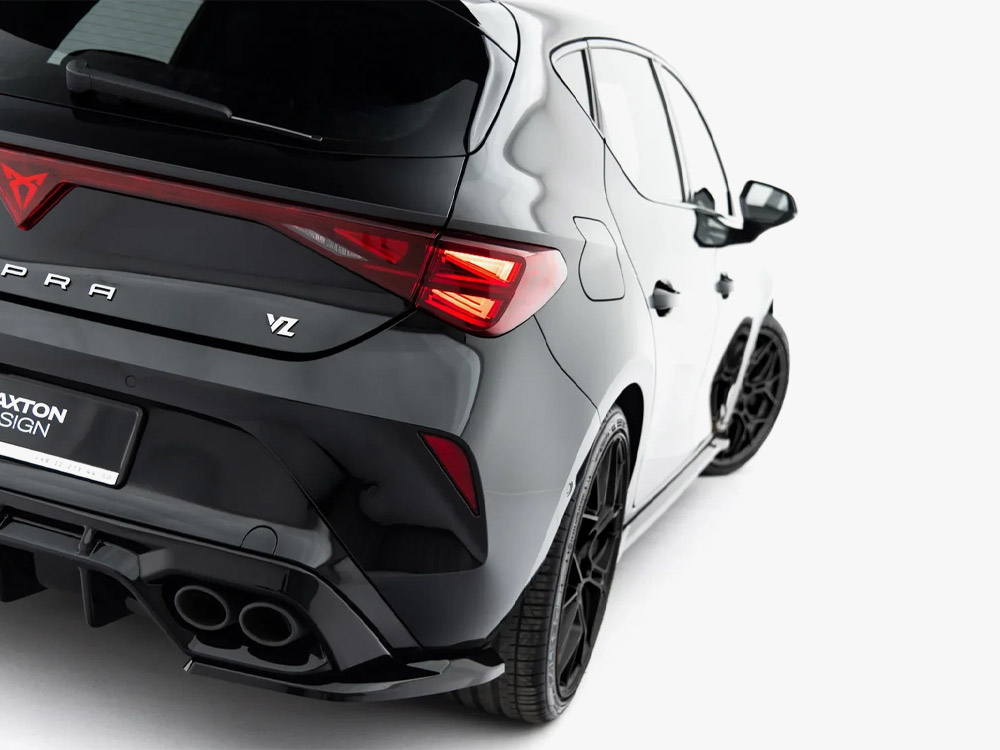 Rear Side Splitters V.2 compatible with Cupra Leon Hatchback Mk1 Facelift - 3 