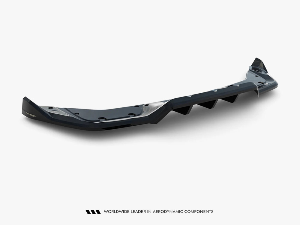 Rear Splitter (Vertical Bars) V.1 compatible with Cupra Leon Hatchback Mk1 Facelift - 6 