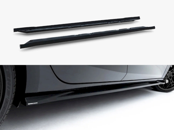 Side Skirt Diffusers V.2 compatible with Cupra Leon ST / Hatchback Mk1 Facelift