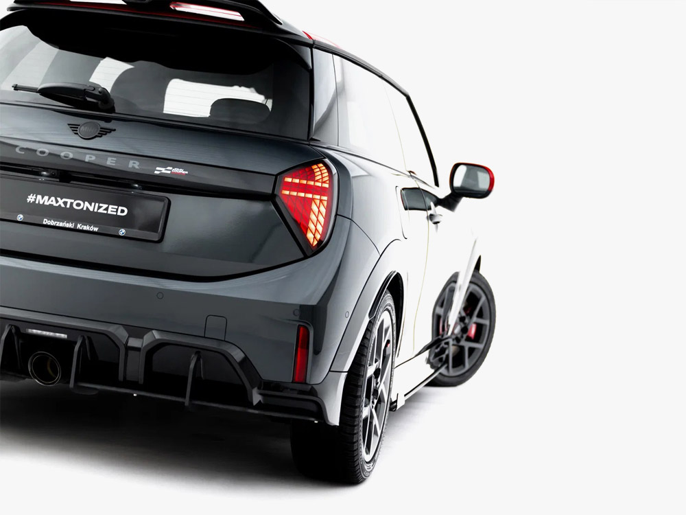 Street PRO Rear Diffuser compatible with MINI Cooper John Cooper Works F66 - 6 