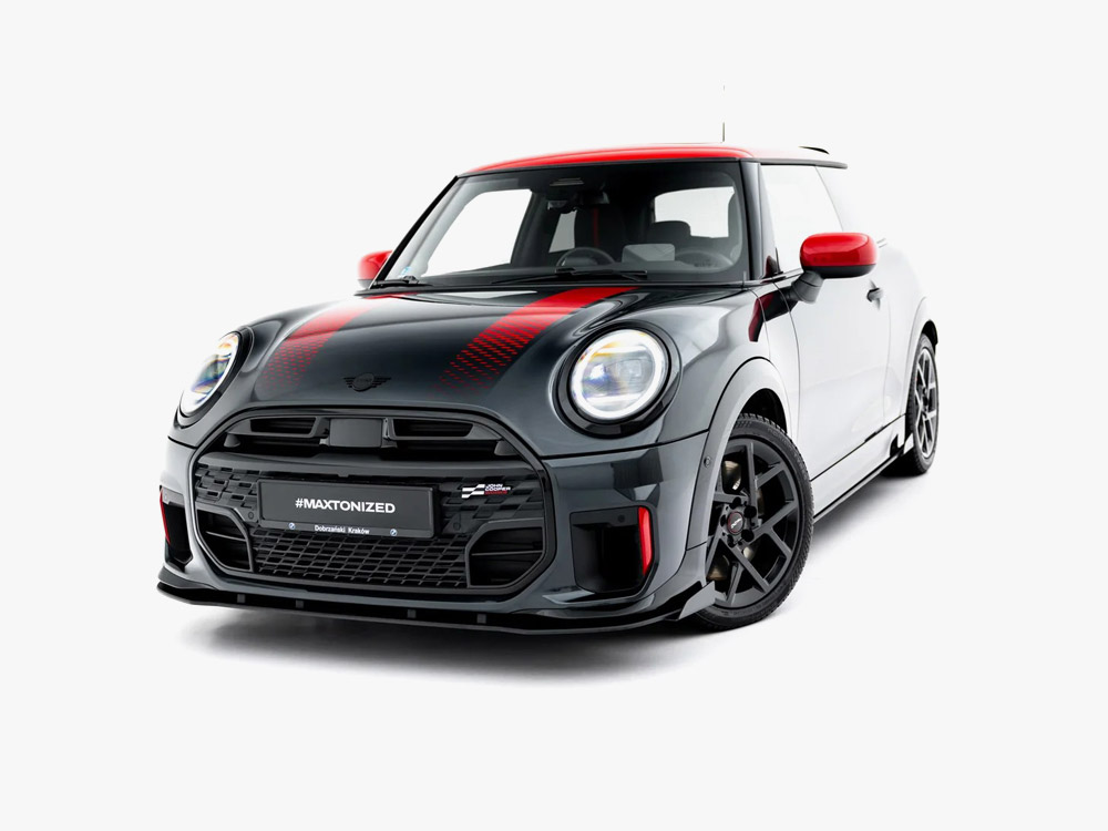 Street PRO Front Splitter + Flaps MINI Cooper John Cooper Works F65 - 2 