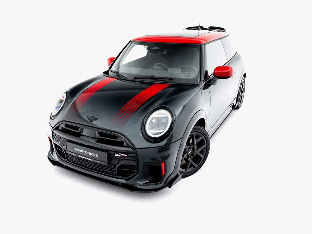 Street PRO Front Splitter + Flaps MINI Cooper John Cooper Works F65 - 3 