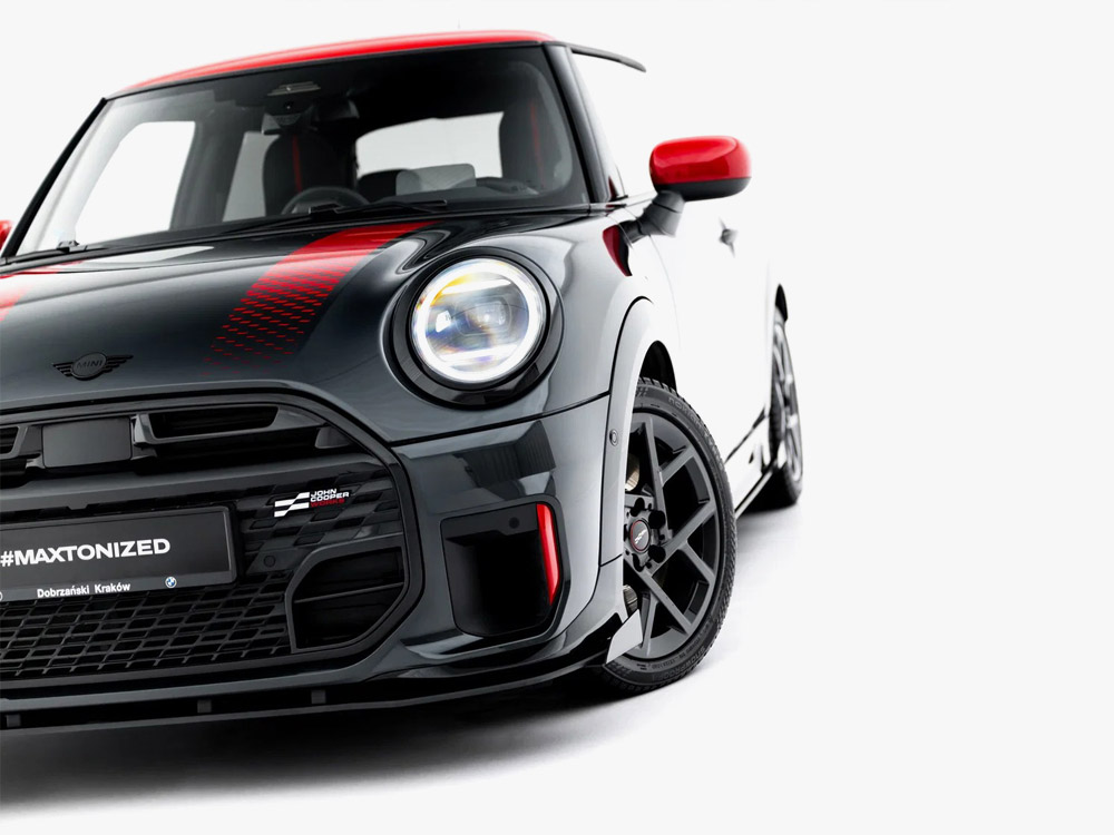 Street PRO Front Splitter + Flaps MINI Cooper John Cooper Works F65 - 6 