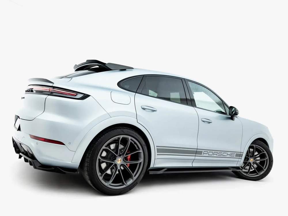 Side Skirt Diffusers compatible with Porsche Cayenne GTS / Turbo Sport Pack / Turbo E-Hybrid GT Pack Coupe Mk3 Facelift - 3 