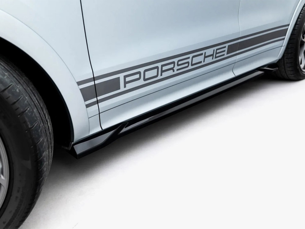 Side Skirt Diffusers compatible with Porsche Cayenne GTS / Turbo Sport Pack / Turbo E-Hybrid GT Pack Coupe Mk3 Facelift - 4 