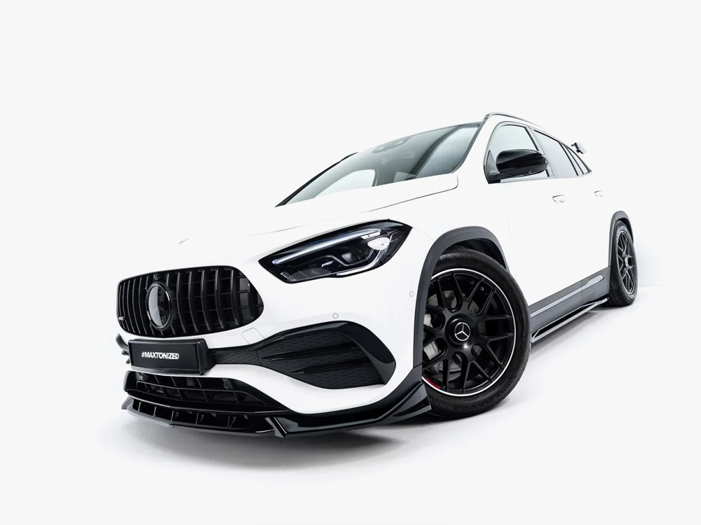 Front Splitter compatible with Mercedes-AMG GLA 35 H247 - 2 