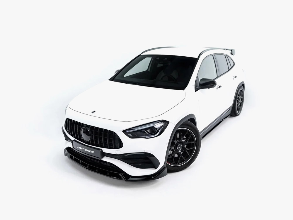 Front Splitter compatible with Mercedes-AMG GLA 35 H247 - 3 