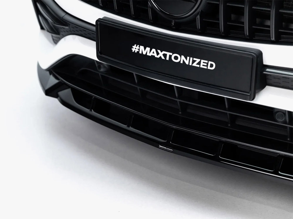 Front Splitter compatible with Mercedes-AMG GLA 35 H247 - 5 