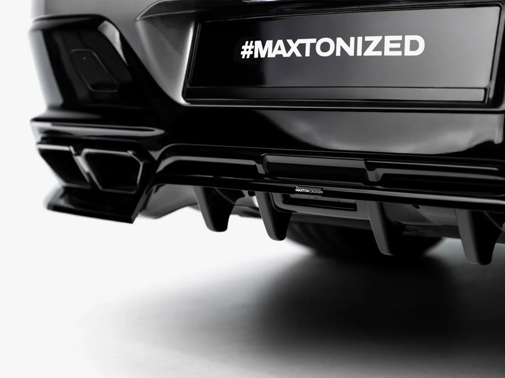 Rear Splitter (With Vertical Bars) V.2 BMW M760e xDrive G70 - 5 
