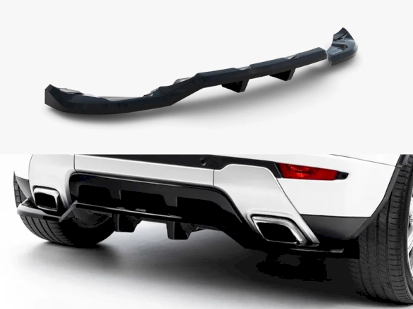 Rear Splitter (With Vertical Bars) Land Rover Range Rover Evoque Mk1