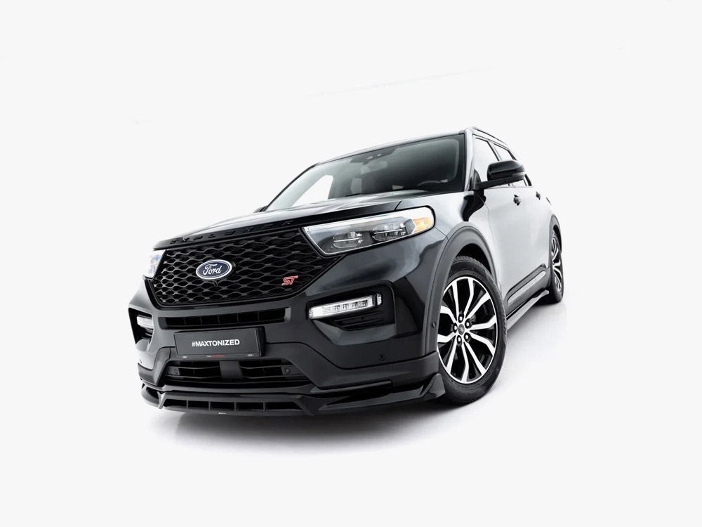 Front Splitter compatible with Ford Explorer ST Mk6 - 2 