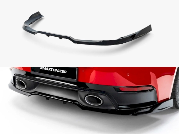 Rear Splitter (With Vertical Bars) compatible with Porsche 911 Carrera Aero 992.2