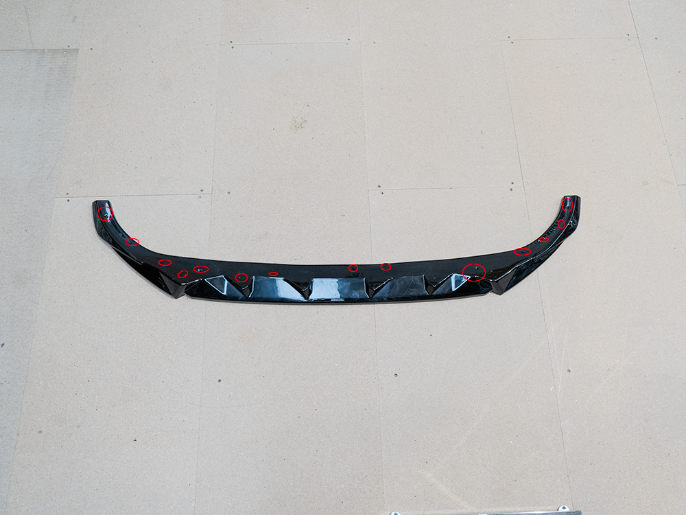 Reduced - Front Splitter compatible with Kia EV6 Mk1 - 5 