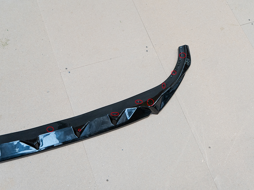 Reduced - Front Splitter compatible with Kia EV6 Mk1 - 6 