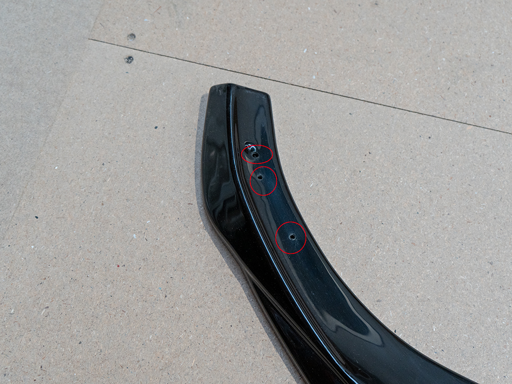 Reduced - Front Splitter compatible with Kia EV6 Mk1 - 8 