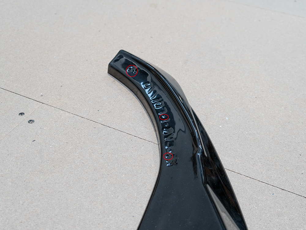 Reduced - Front Splitter compatible with Kia EV6 Mk1 - 10 