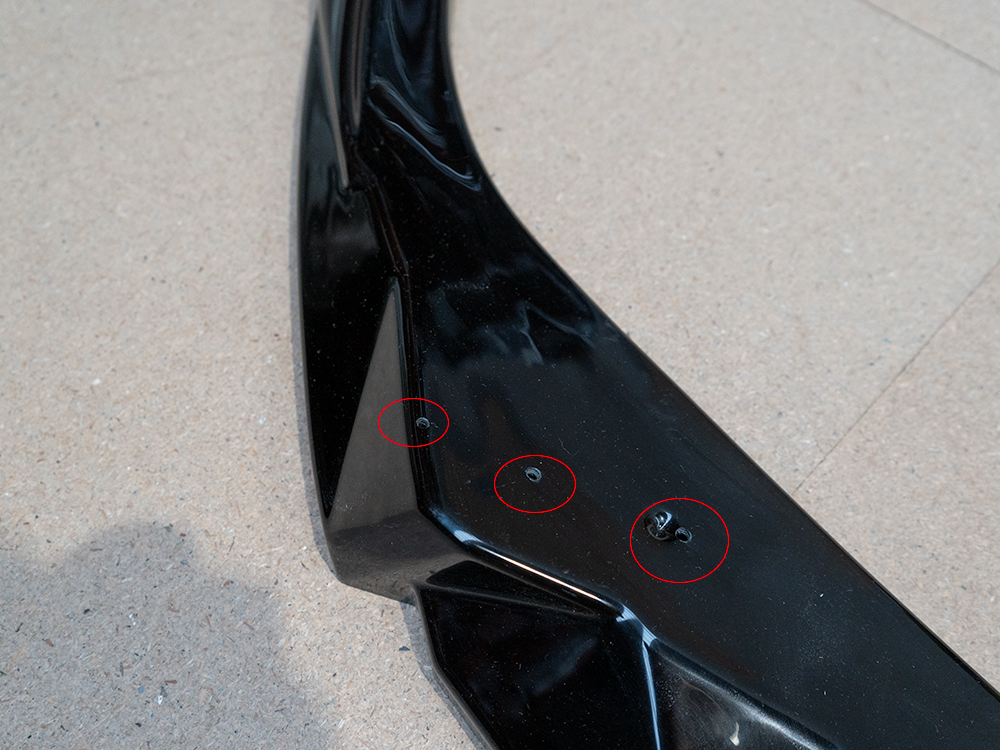 Reduced - Front Splitter compatible with Kia EV6 Mk1 - 11 