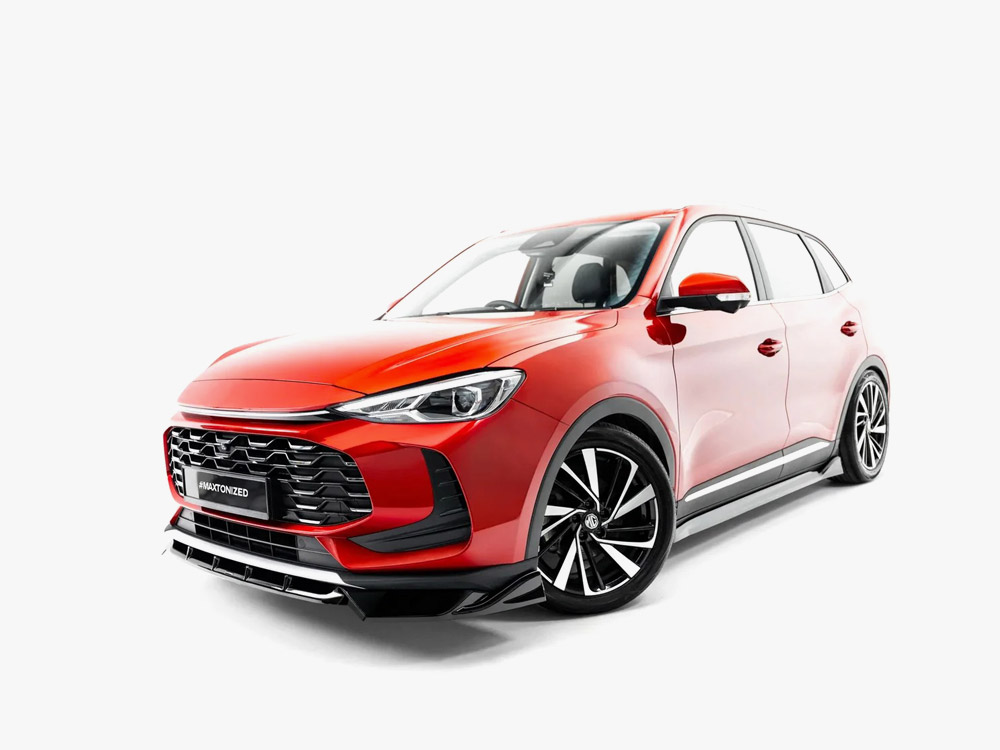 Front Splitter compatible with MG ZS Mk2 - 3 