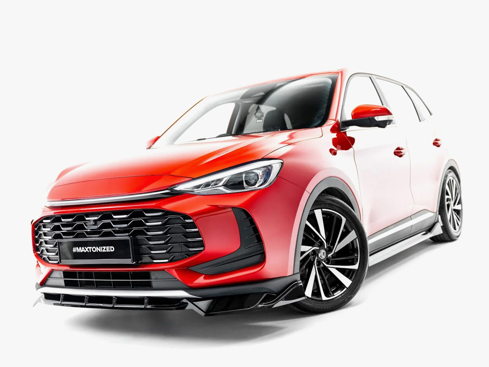 Front Splitter compatible with MG ZS Mk2 - 4 