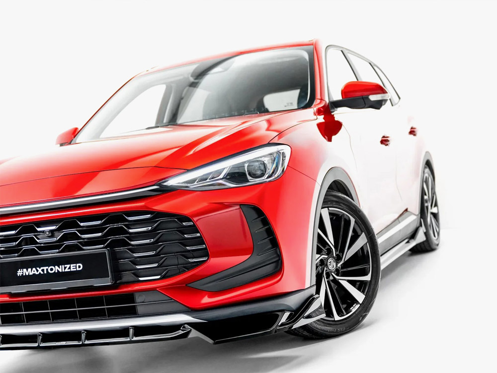 Front Splitter compatible with MG ZS Mk2 - 8 