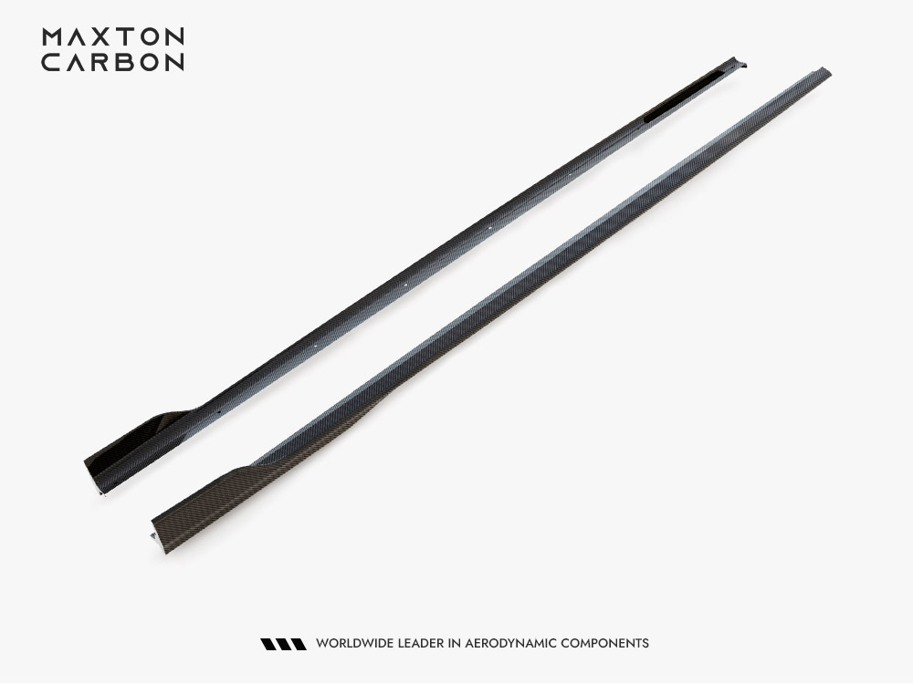Carbon Fiber Side Skirts compatible with BMW 7 M-Pack G11 Facelift - 6 