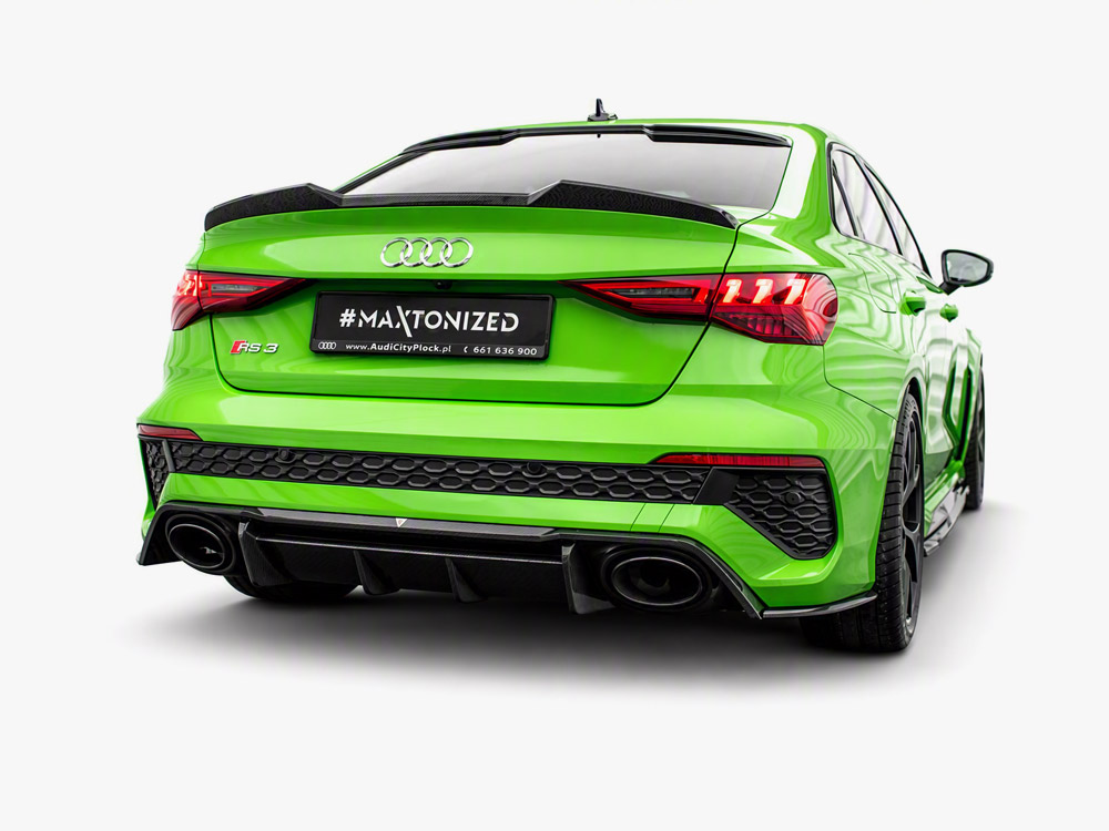 Carbon Fiber Rear Diffuser compatible with Audi RS3 8Y - 3 