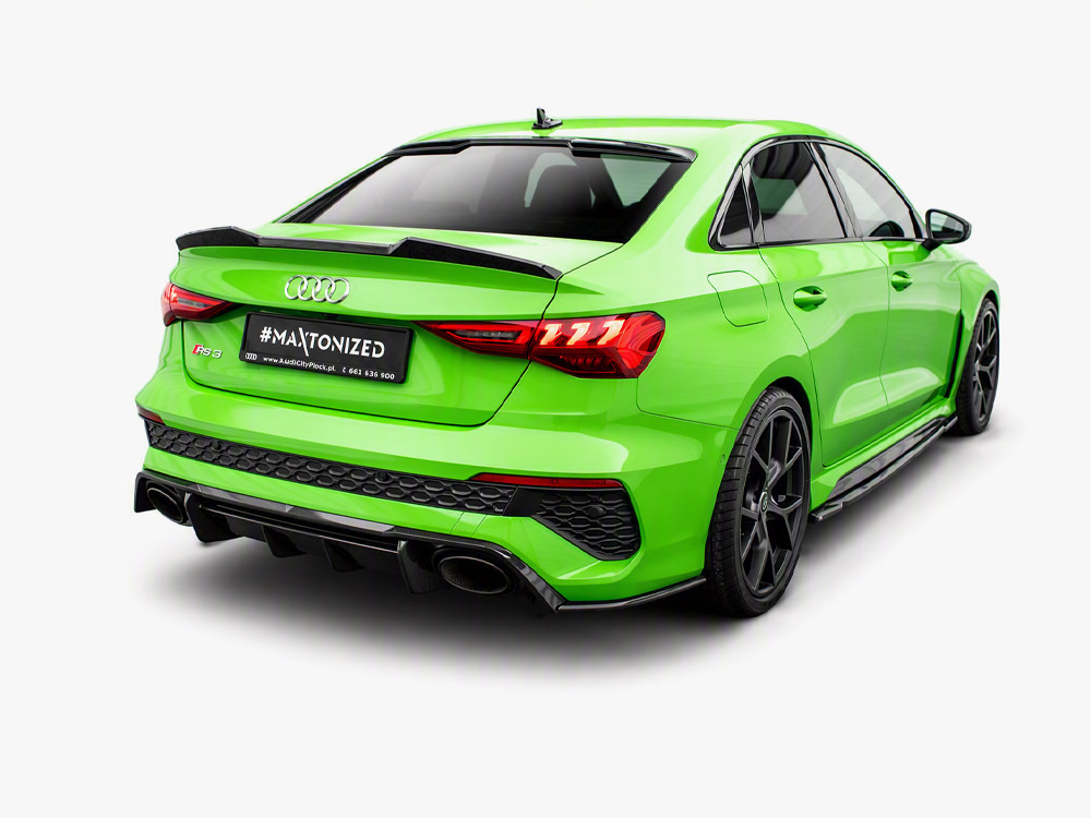 Carbon Fiber Rear Diffuser compatible with Audi RS3 8Y - 2 