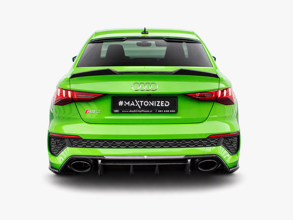 Carbon Fiber Rear Diffuser compatible with Audi RS3 8Y - 4 