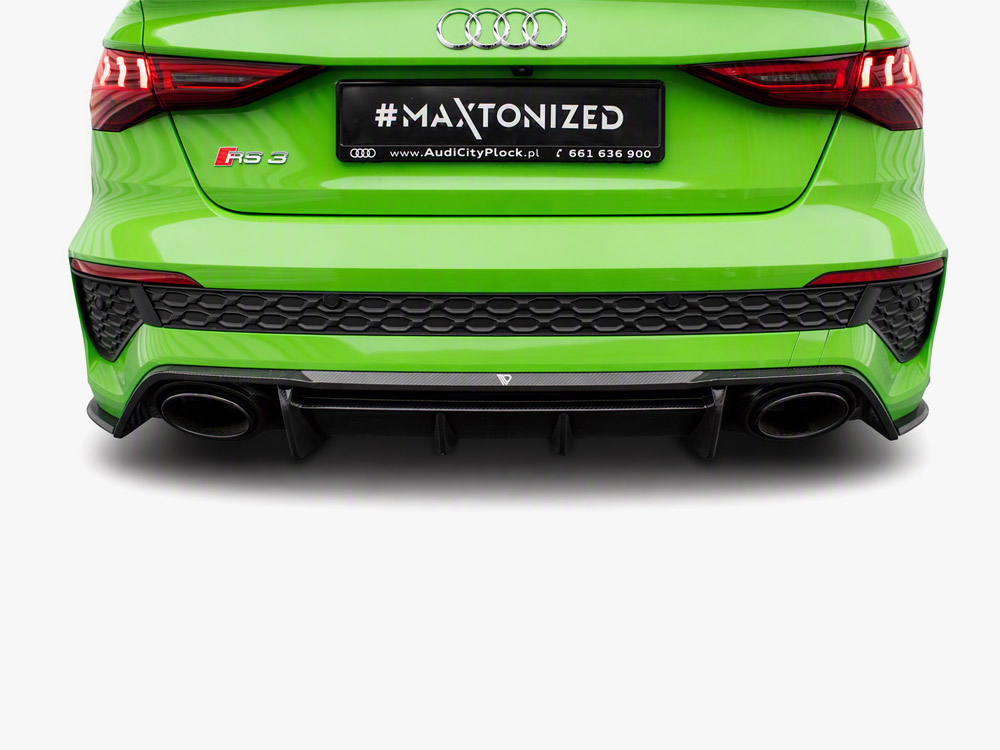Carbon Fiber Rear Diffuser compatible with Audi RS3 8Y - 5 