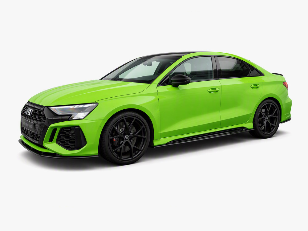 Prepreg Carbon Fiber Side Skirts compatible with Audi RS3 Sedan / Sportback 8Y - 2 