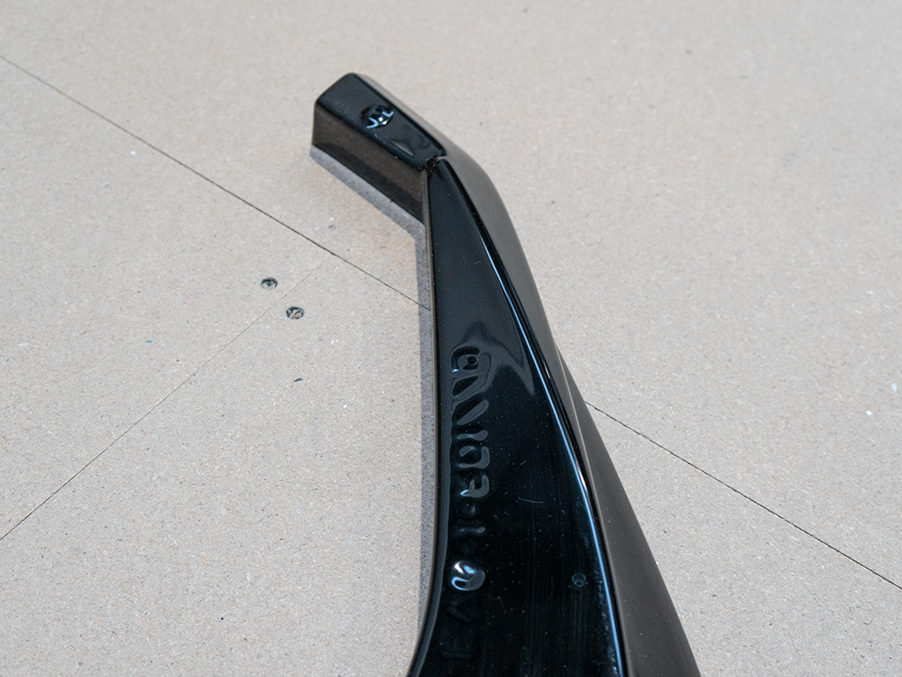 Reduced - Rear Splitter (Vertical Bars) compatible with Kia EV6 Mk1 - 8 