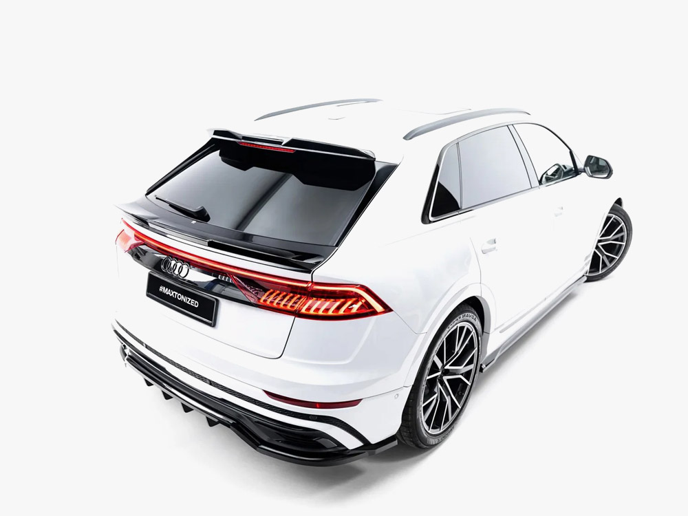 Lower Spoiler CAP 3D compatible with Audi Q8 / Q8 S Line / SQ8 Mk1 / Mk1 Facelift - 3 