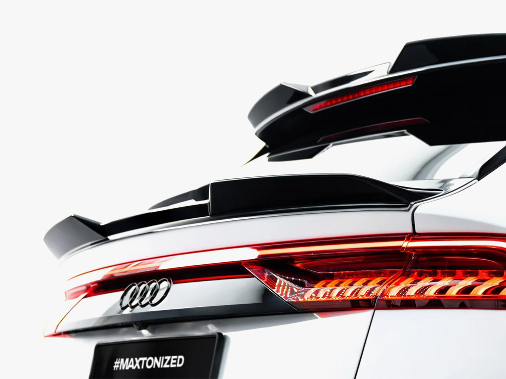 Lower Spoiler CAP 3D compatible with Audi Q8 / Q8 S Line / SQ8 Mk1 / Mk1 Facelift - 4 