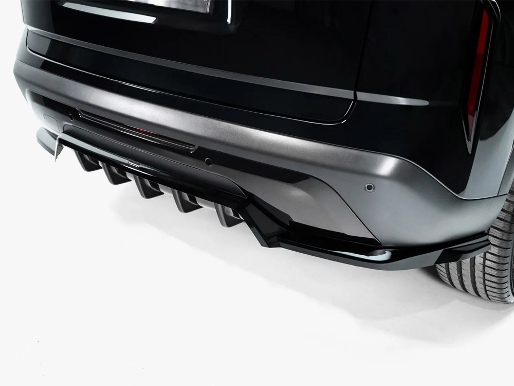 Rear Splitter (With Vertical Bars) compatible with Jaecoo 7 Hybrid Mk1 - 3 
