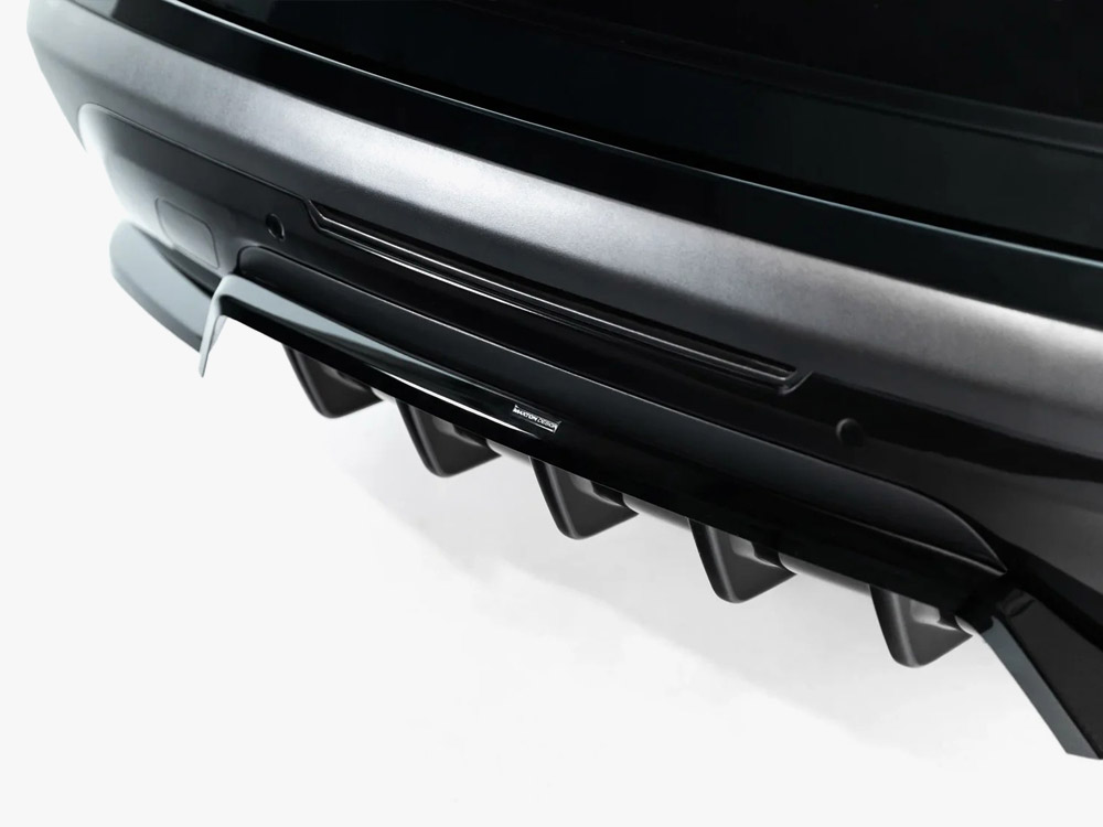 Rear Splitter (With Vertical Bars) compatible with Jaecoo 7 Hybrid Mk1 - 4 