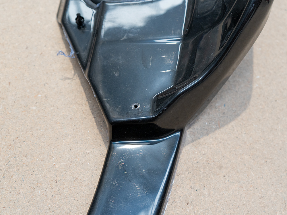 Reduced - Rear Splitter (Vertical Bars) compatible with Audi SQ7 Mk2 (4M) Facelift - 6 