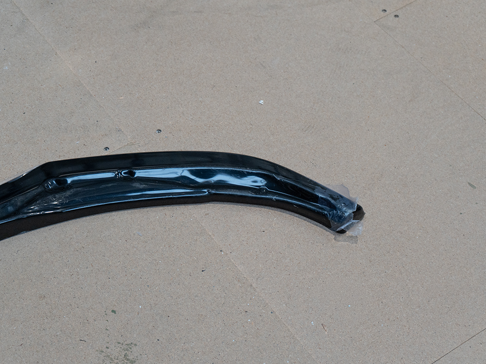 Reduced - Front Splitter V.3 compatible with Mercedes-AMG C63 Coupe AMG Aero Pack C205 Facelift - 7 