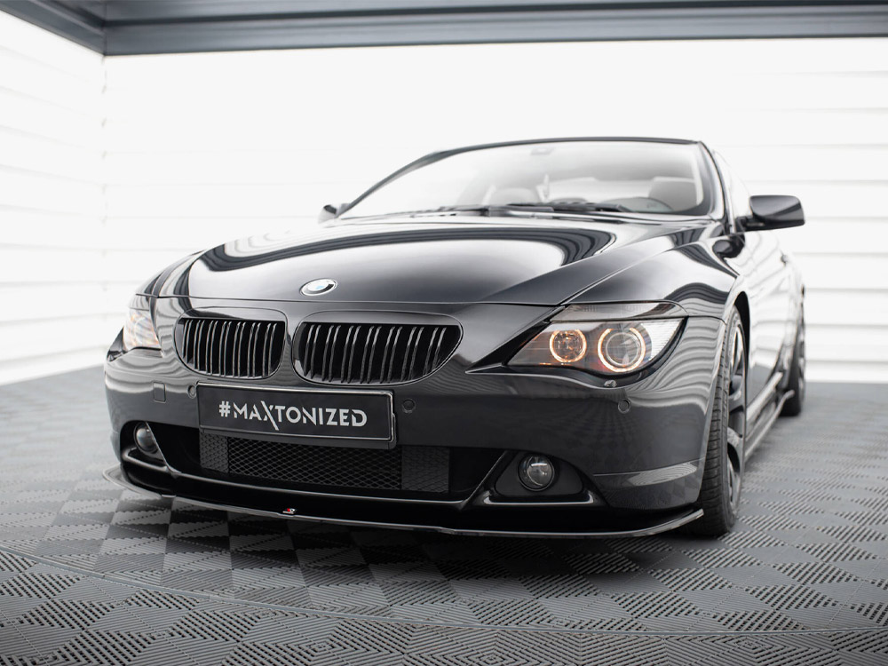 Front Splitter V.2 compatible with BMW 6 E63 / E64 (Preface) - 2 