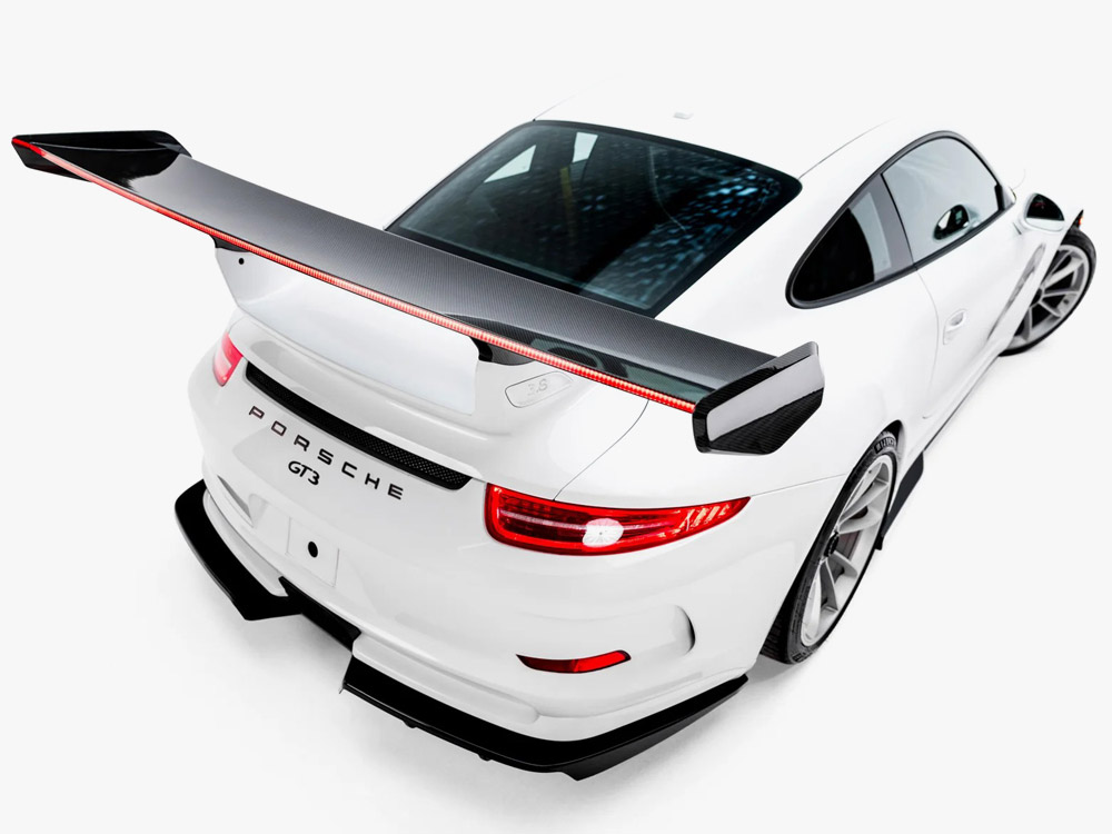 Carbon Spoiler V.1 + LED compatible with Porsche 911 GT3 991.1 - 6 