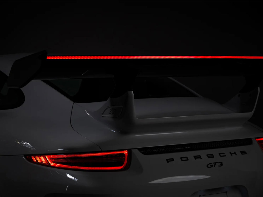 Carbon Spoiler V.2 + LED compatible with Porsche 911 GT3 991.1 - 5 