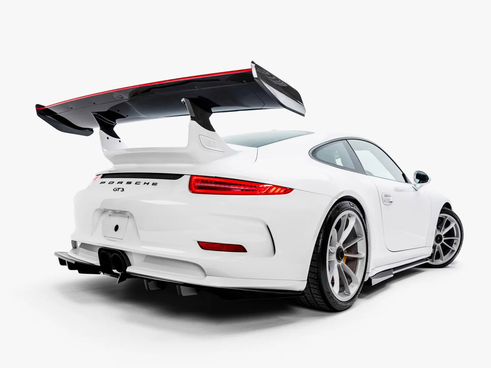 Carbon Spoiler V.2 + LED compatible with Porsche 911 GT3 991.1 - 7 