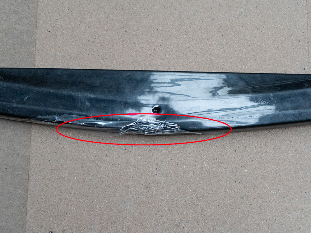 Reduced - Front Splitter V.3 + Flaps compatible with Mercedes-AMG A 45 S Aero Pack W177 - 5 